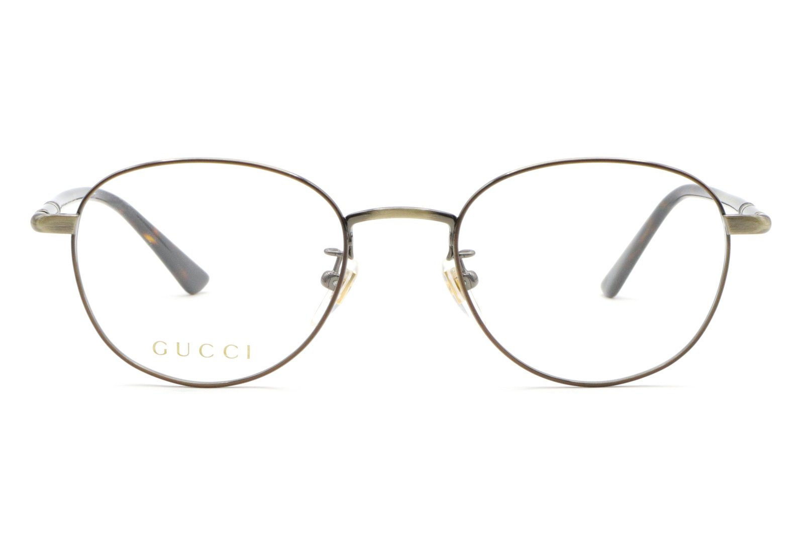鯖江製】GUCCI(グッチ) GG 1128OJ-002ブラウン/アンティークゴールド