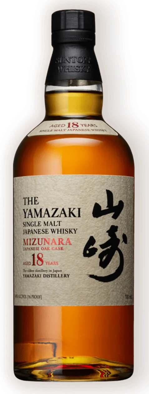 Suntory Yamazaki 18 Year Mizunara Japanese Oak Cask 2025 Edition