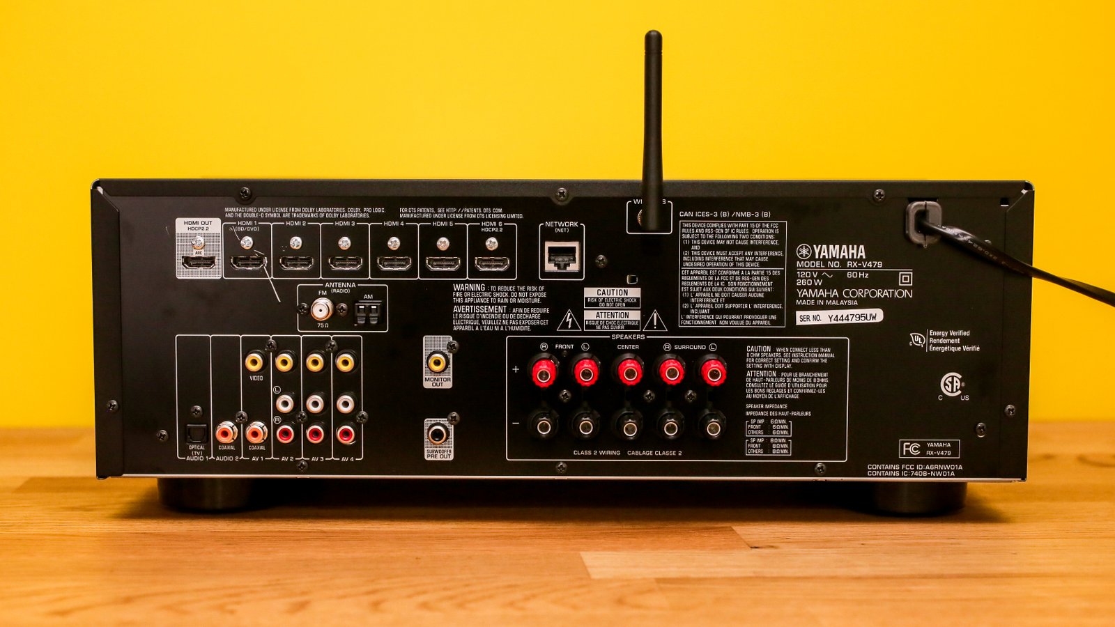 Yamaha RX-V479 review: Impressive sound, multiple must-have