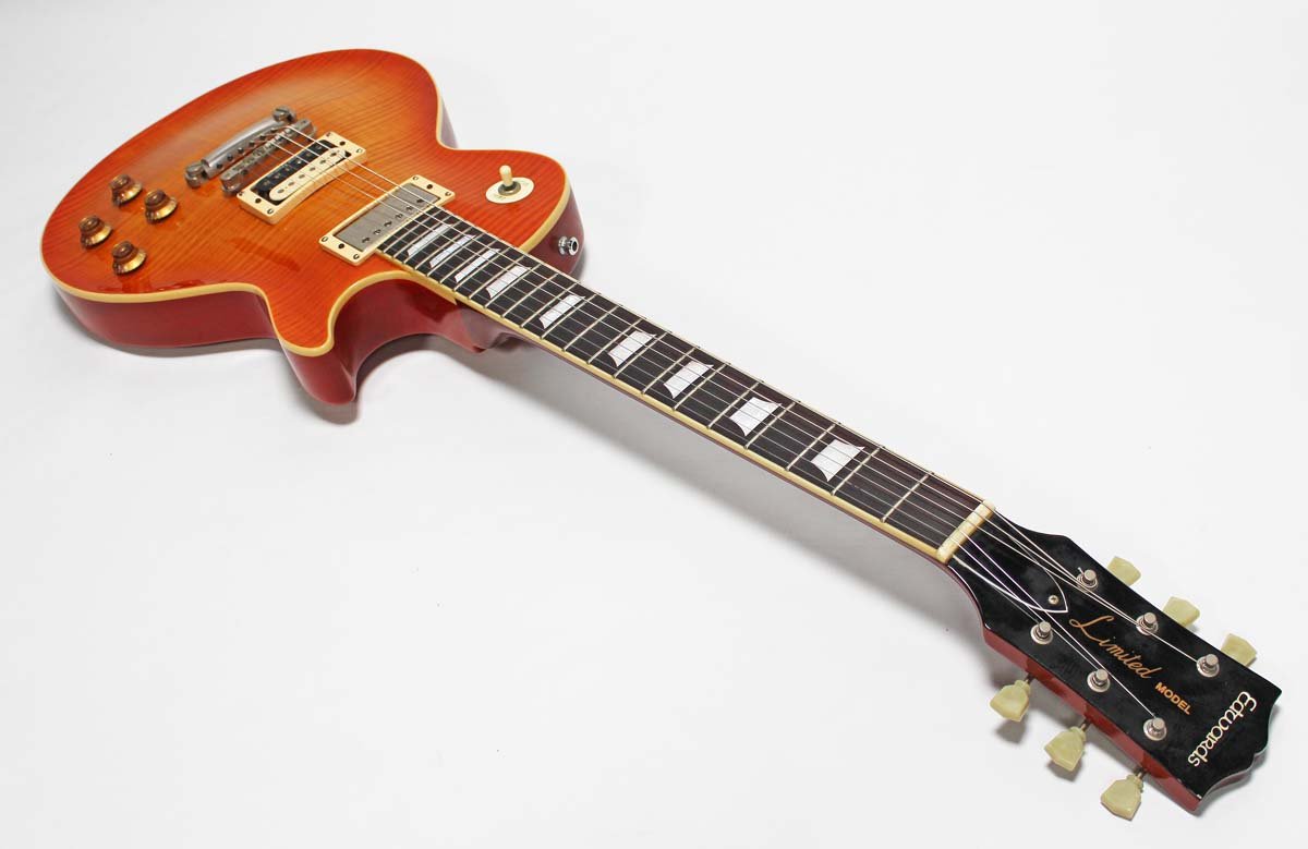 Edwards Les Paul Standard E LP 85 SD Vintage Honeyburst Guitar For
