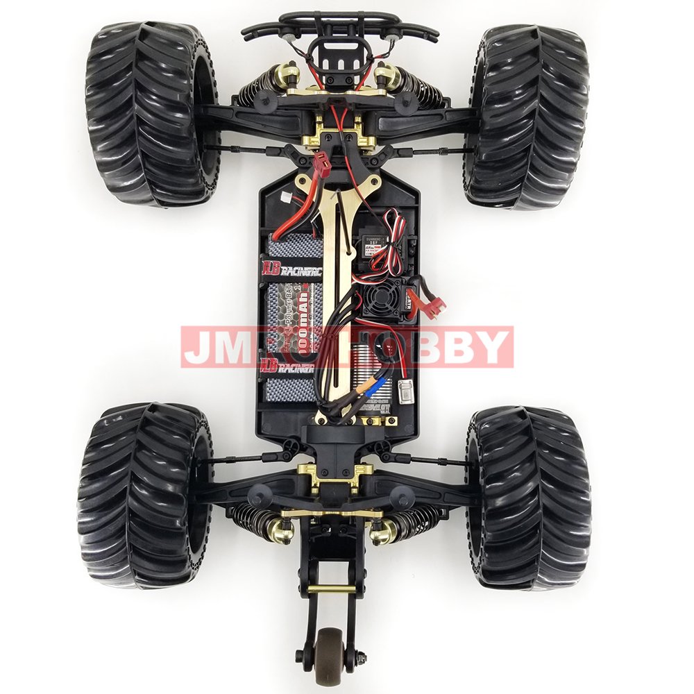 JLB Cheetah 11101 手工改装版 灯光モデルフィギュア&暴力大脚怪 JLB