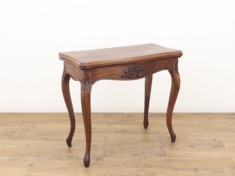 アウトレット》ネコ脚のコンソールテーブル フランスのアンティーク