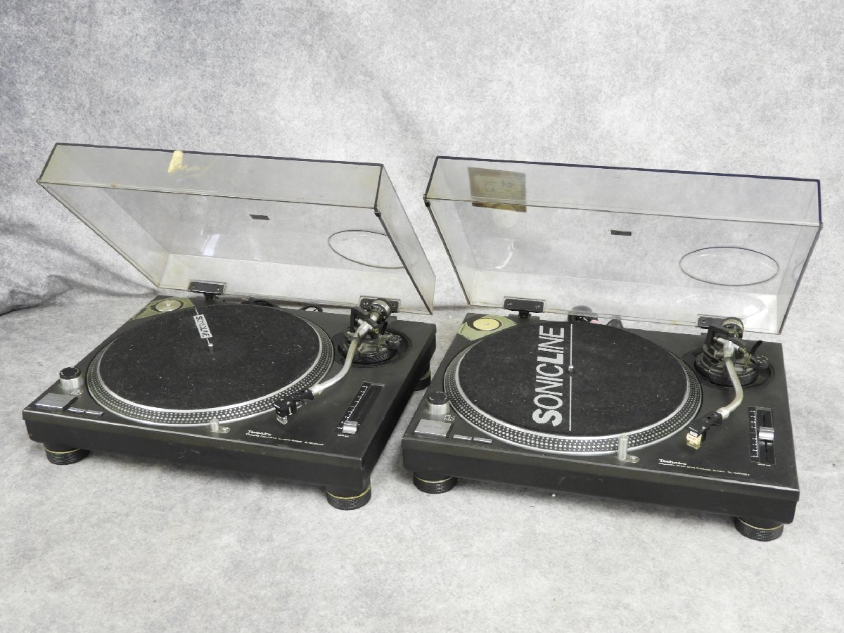 Technics SL-1200 MK5 ターンテーブル 2台セット Technics SL1200-MK5