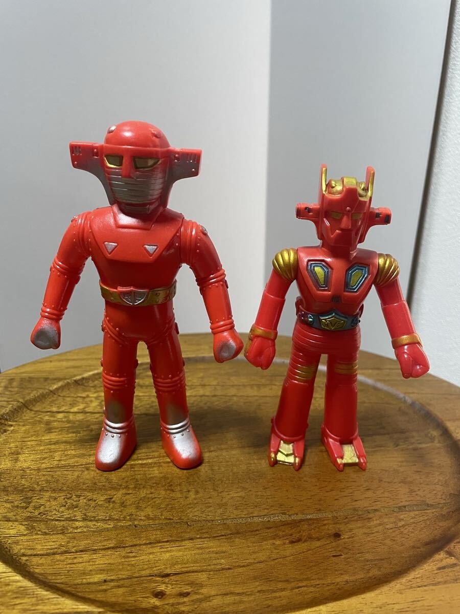 レッドバロン 4体セット ブルマァク 当時物 ミニサイズ ソフビ 2026年