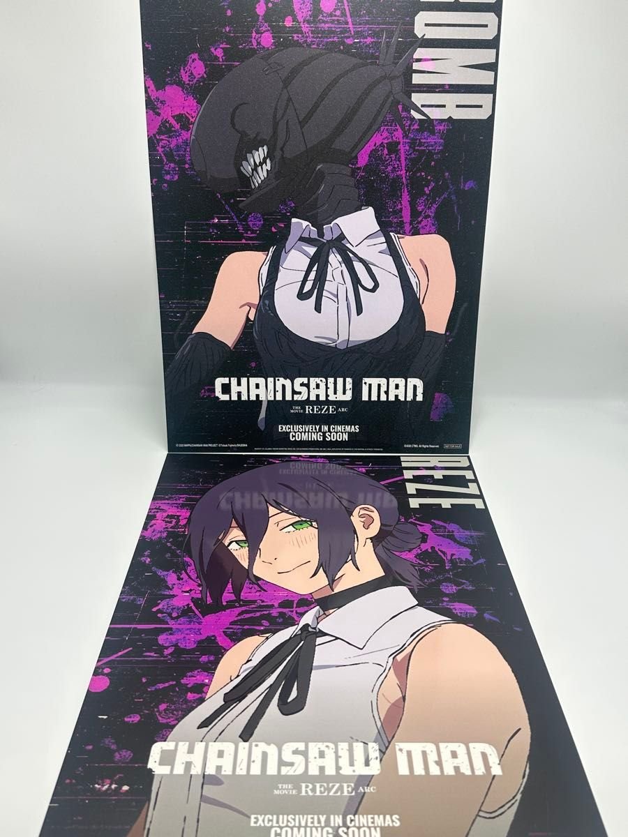 数量極希少】チェンソーマン レゼ編 台湾限定特典A3 特殊な加工｜Yahoo