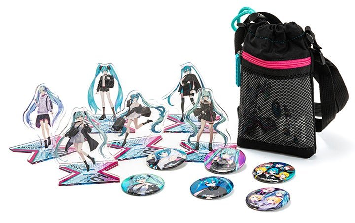 初音ミク」コラボ新作バッグ 缶バッジ&アクリルスタンドも登場！ 初音