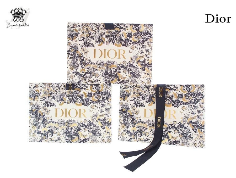 Dior シルバーボールペン ロゴ入り ショッパー 保存袋付き Dior
