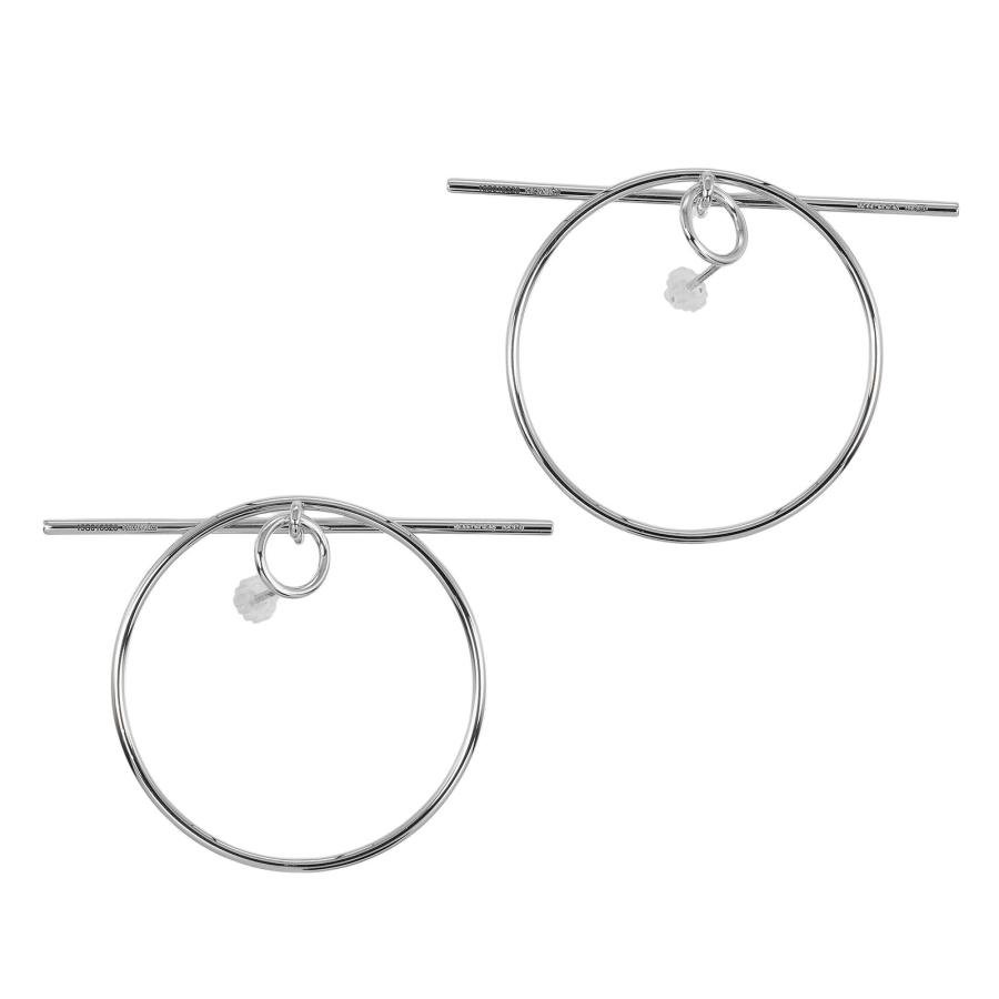 HERMES（エルメス） ループ エシャペ MM ピアス シルバー925 約10.6g