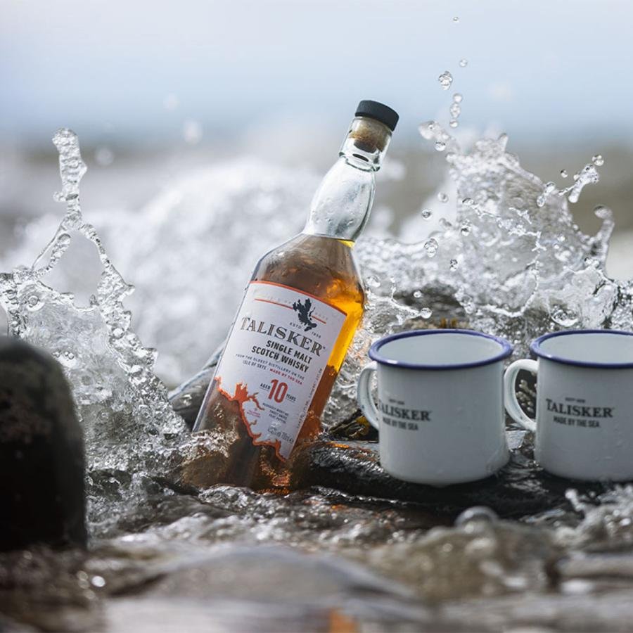 タリスカー ウイスキー 10年 700ml 箱付き スコッチ シングルモルト