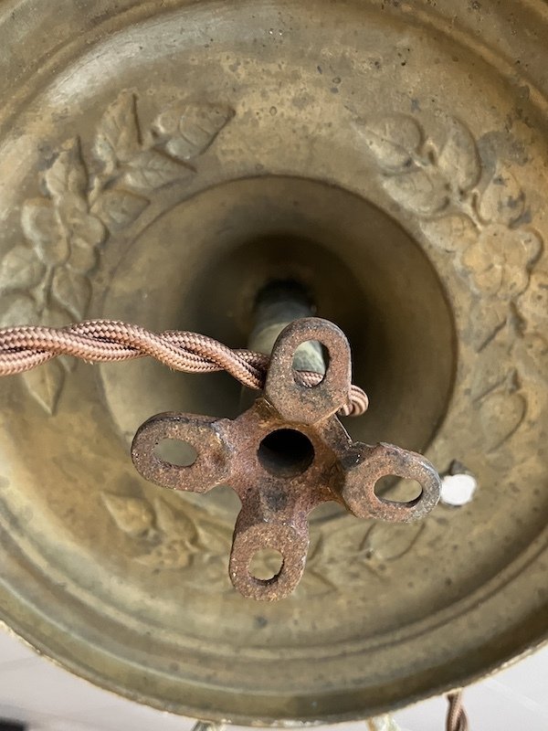 1920'S 30'S スクールハウスシーリング 装飾 中型 ペンダントランプ