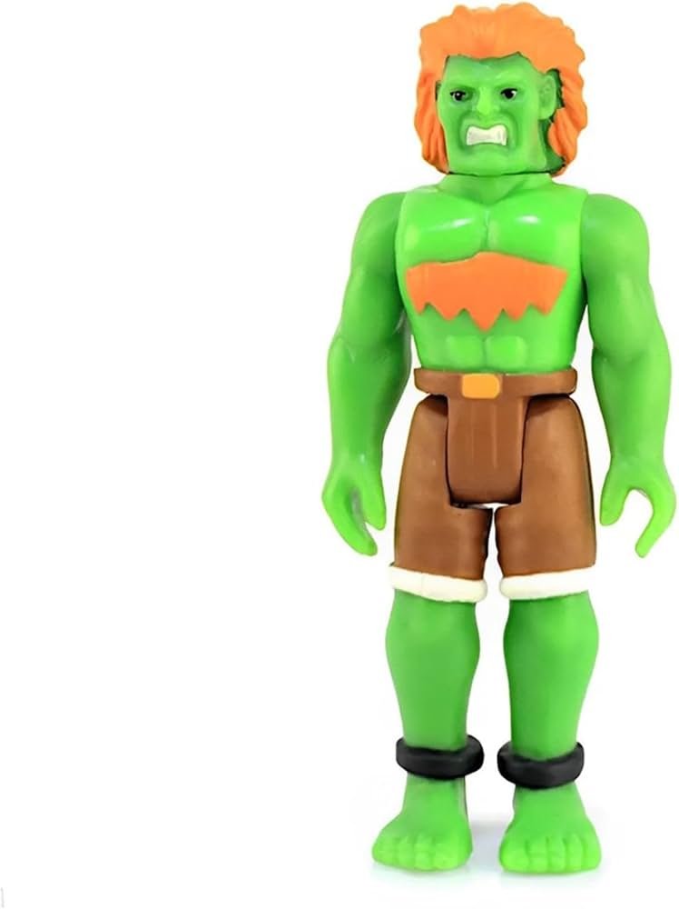 Amazon.co.jp: ストリートファイター2 暗闇で光るブランカ レトロ