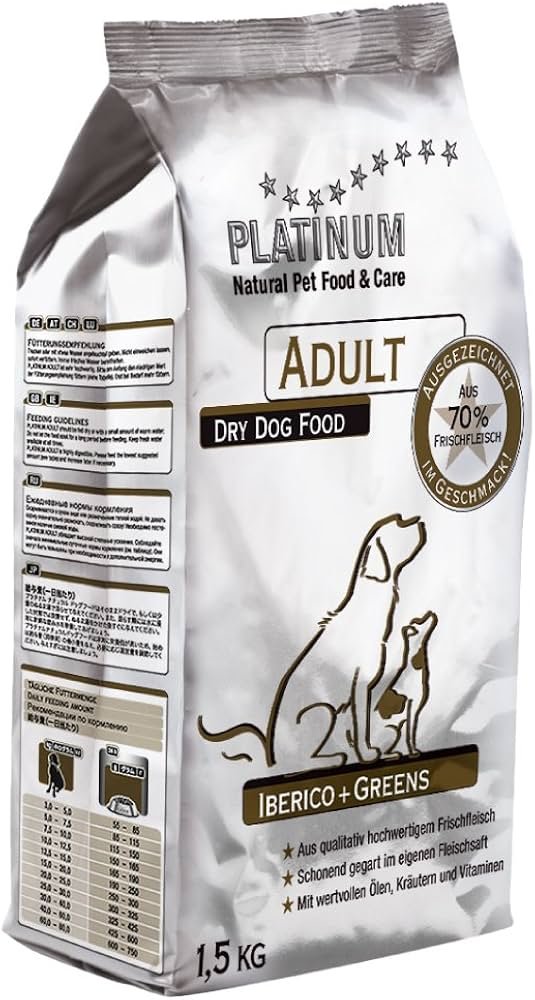 Amazon.co.jp: プラチナム ナチュラル ドッグフード イベリコ+グリーン