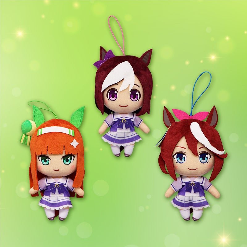 フリューより『ウマ娘 プリティーダービー』のぬいぐるみが登場！今春