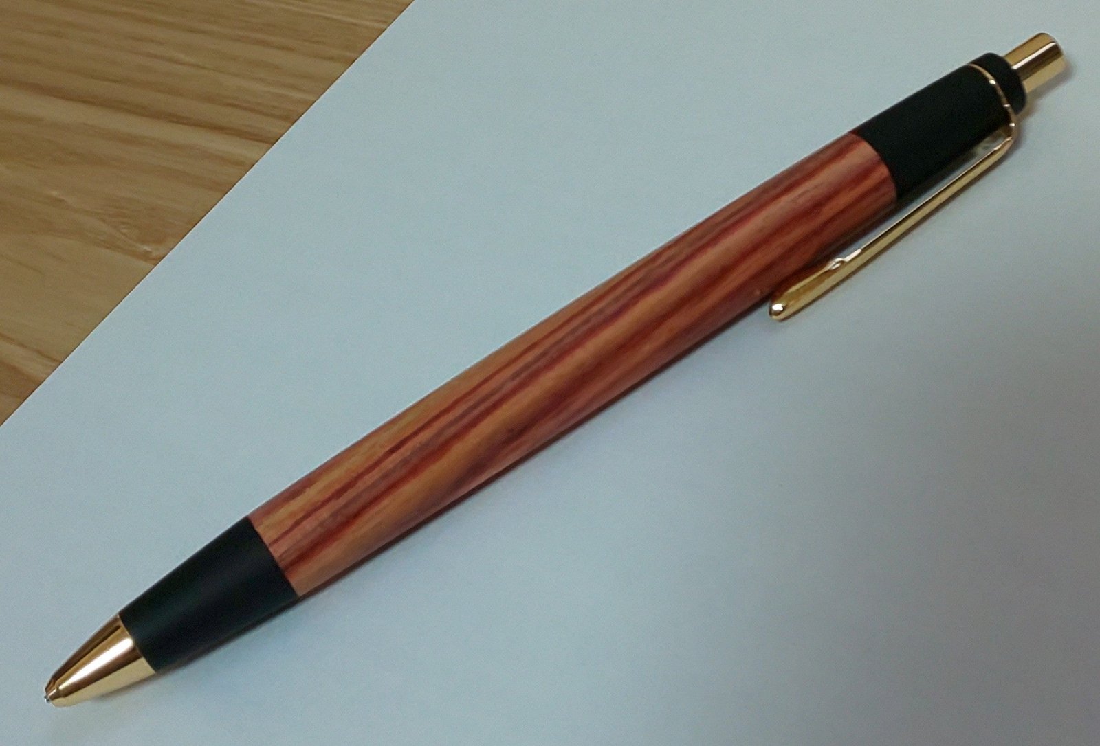 野原工芸 チューリップウッドシャープペン | らくださん