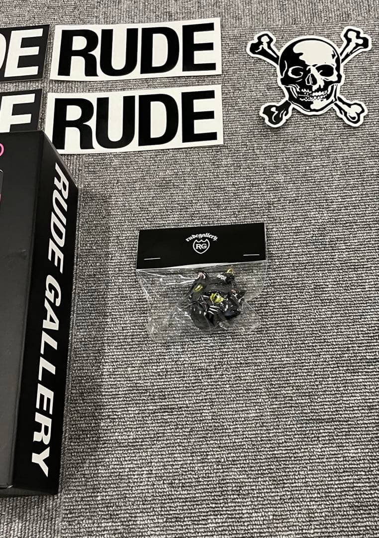 本店限定少数販売 RUDE CAT KEY HOLDER STICKER 新品