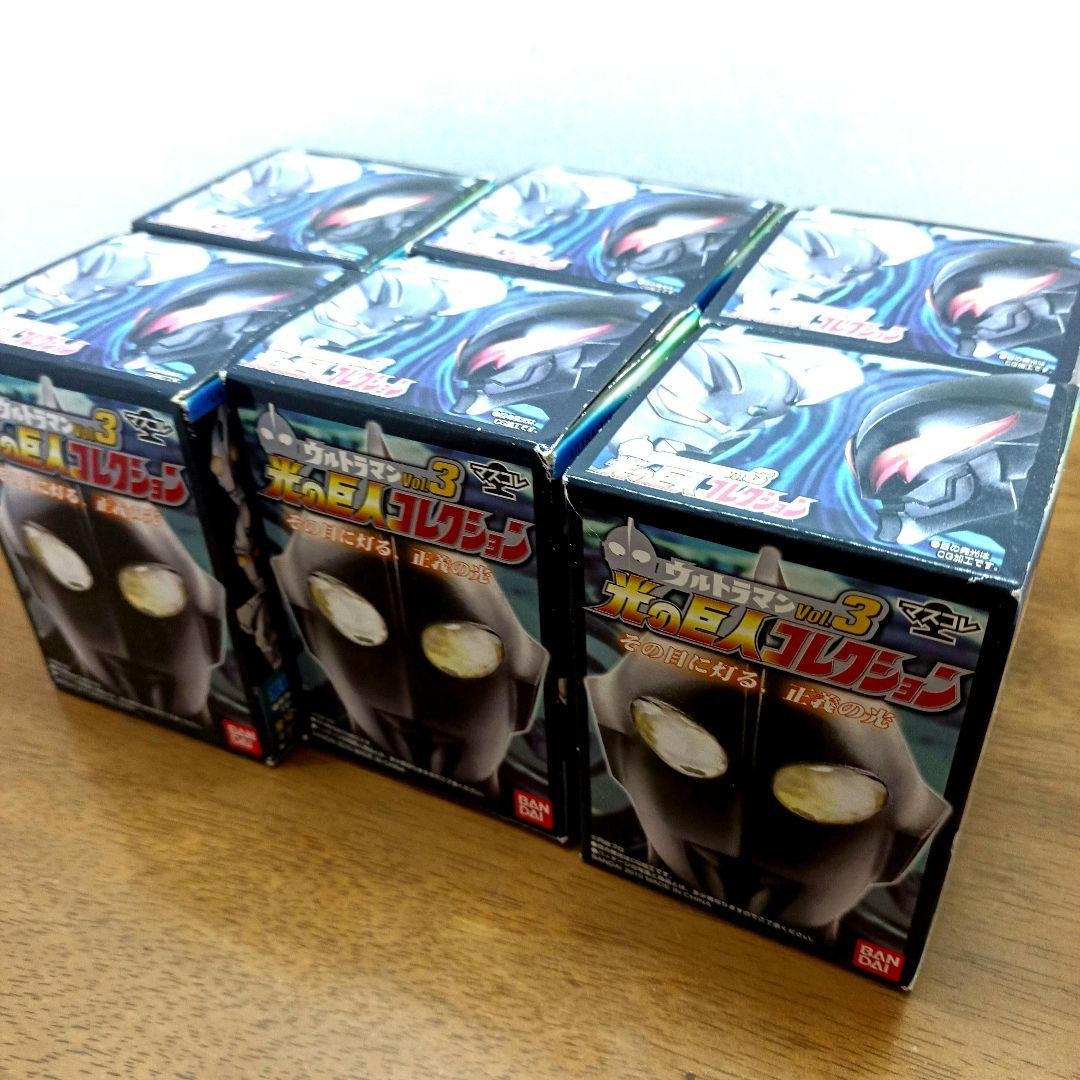【新品未開封・バンダイ】 ウルトラマン vol.3 光の巨人コレクション ×6