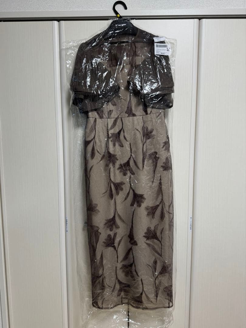 niana ニアナ フラワー オーガンジー ドレス M-Short 結婚式