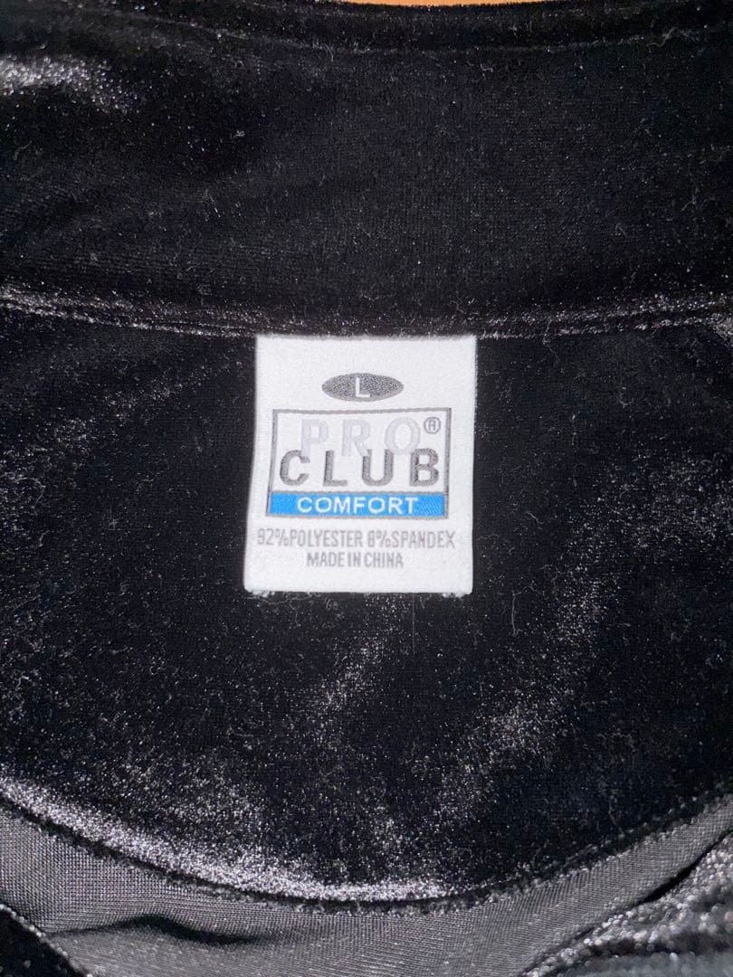 PROCLUB　プロクラブ　ベロア　ジャージ　セットアップ　ブラック