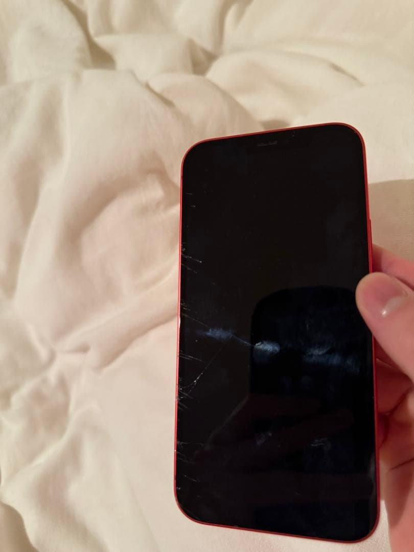 iPhone12 128GB 液晶ヒビあり　simフリー