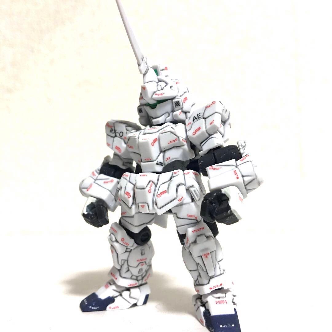 モビルスーツアンサンブル ユニコーン ガンダム+バズーカ ガンプラ コンバージ