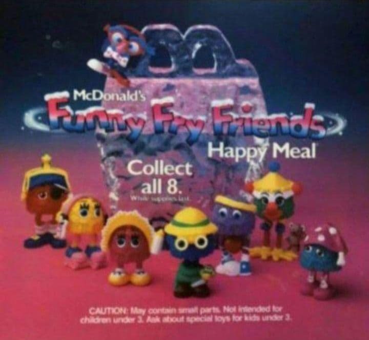 1989年マクドナルドミールトイ フライキッズ フライガイ８種コンプリ