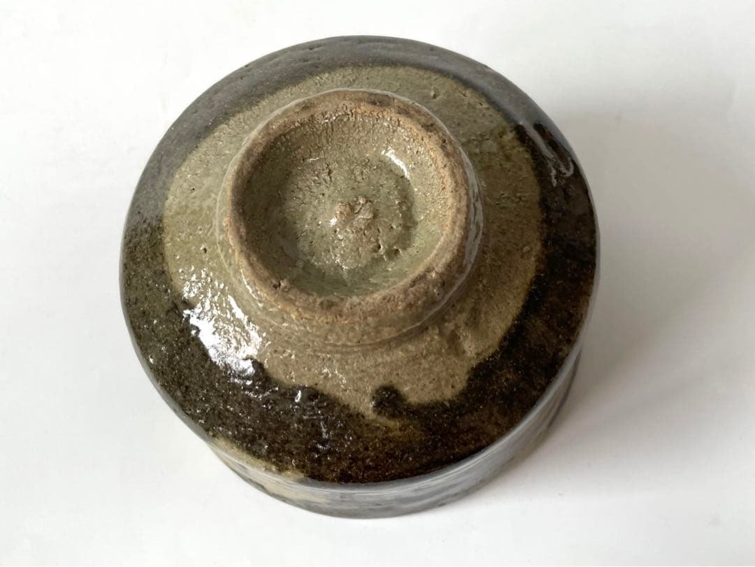 陶芸家 人間国宝 濱田庄司 浜田庄司 ？ 茶碗 鉄絵 稲妻