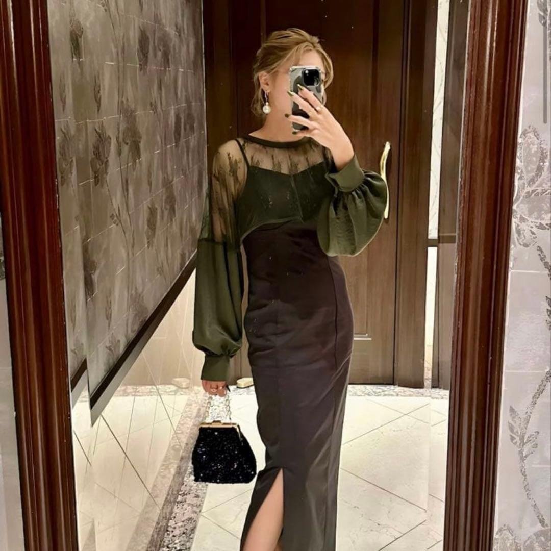 Ezick Lady set レーストップドレス 結婚式 ボレロ Ezick ドレス Lady set レーストップドレス : ZOZOTOWN Yahoo!店