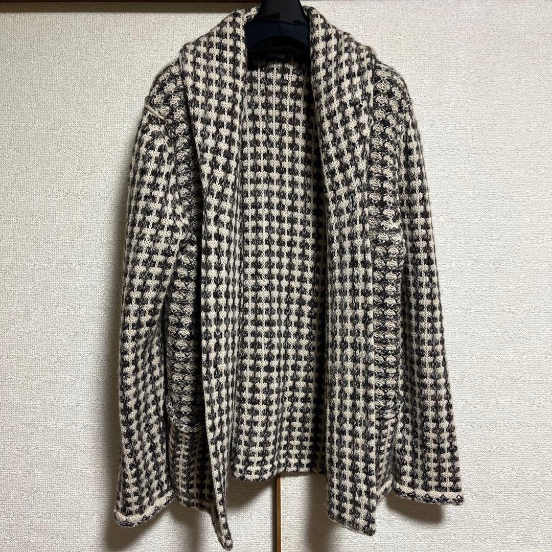 イッセイミヤケ メンズ　カーディガンジャケット